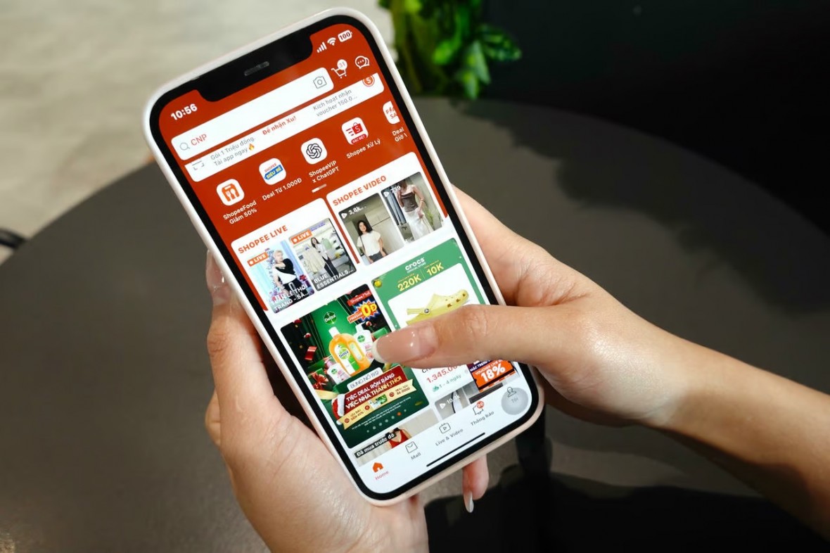 Người tiêu dùng chỉ nên mua sắm tại các ứng dụng chính thức của sàn TMĐT>