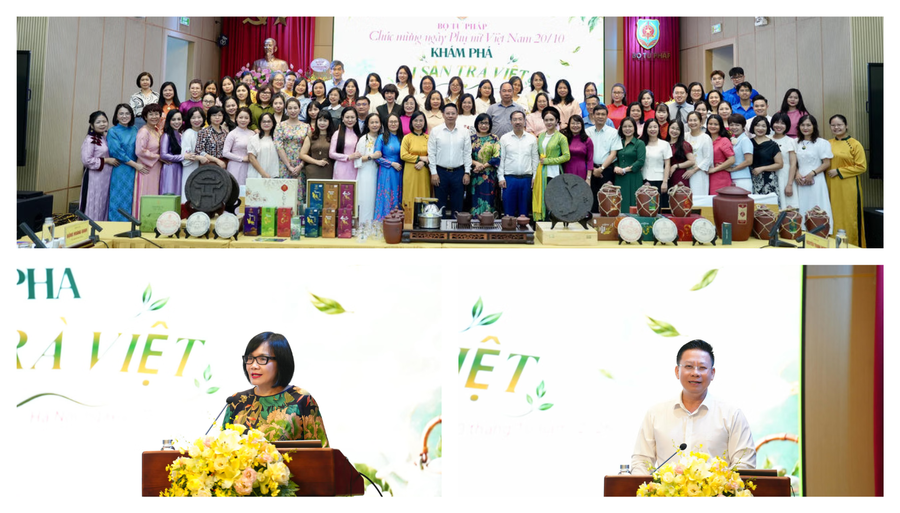 Bộ Tư pháp gặp mặt- tôn vinh nữ cán bộ nhân Ngày Phụ nữ Việt Nam 20/10