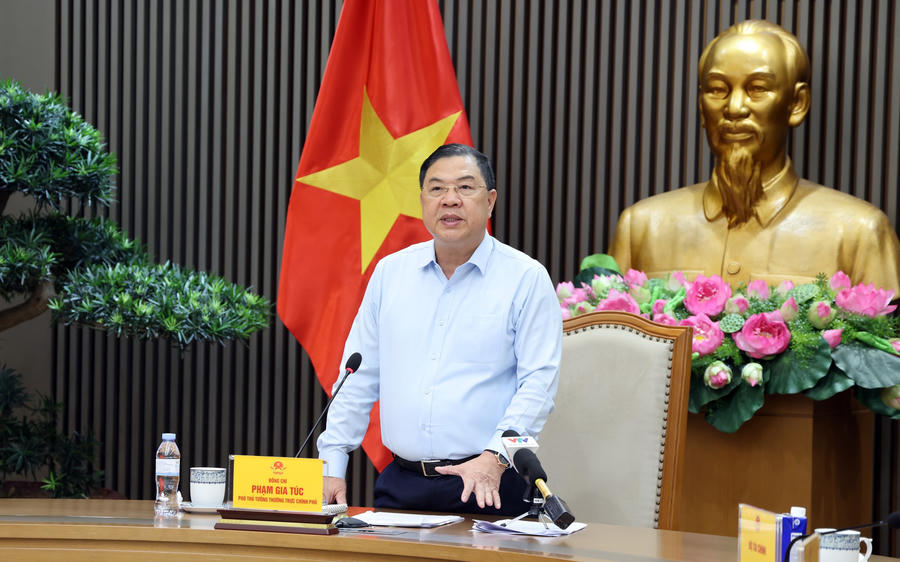 Phó Thủ tướng Thường trực Chính phủ Phạm Gia Túc. Ảnh: VGP