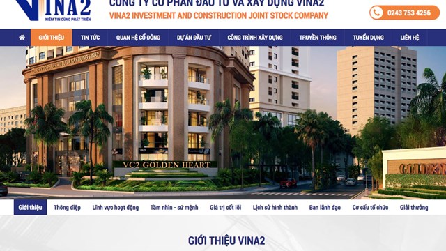 Đầu tư và Xây dựng Vina2 (VC2) sắp phát hành gần 6,9 triệu cổ phiếu trả cổ tức