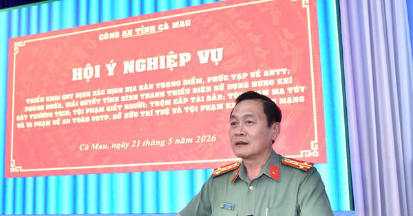 Công an Cà Mau hội ý nghiệp vụ, giữ vững ANTT, vận hành hiệu quả mô hình chính quyền địa phương hai cấp