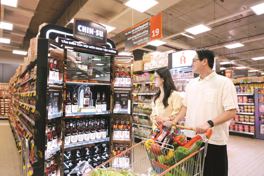 Thương hiệu nước mắm CHIN-SU được người tiêu dùng lựa chọn.