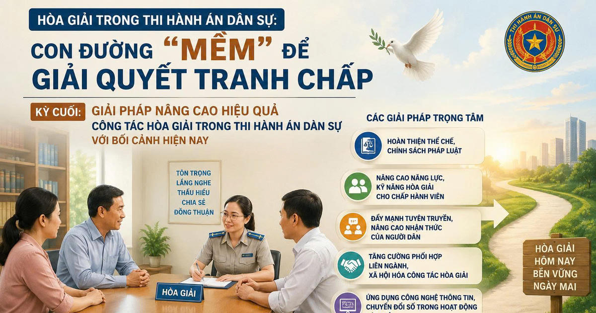 Kỳ cuối: Giải pháp nâng cao hiệu quả công tác hòa giải trong thi hành án dân sự với bối cảnh hiện nay