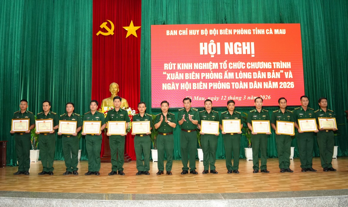 Nhiều hoạt động an sinh xã hội của BĐBP Cà Mau hướng về người dân biên giới biển