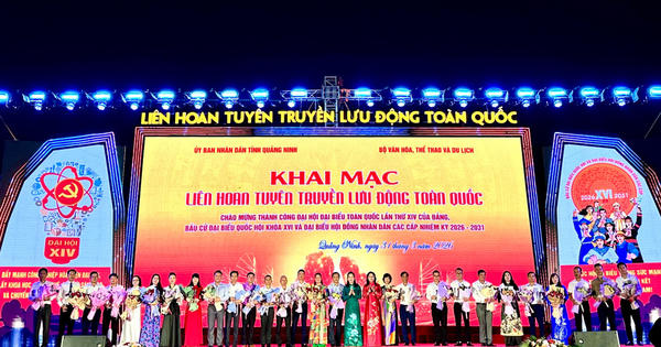 Khai mạc Liên hoan Tuyên truyền lưu động toàn quốc tại Quảng Ninh